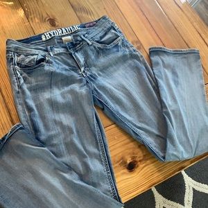 Women’s hydraulic slim boot jeans